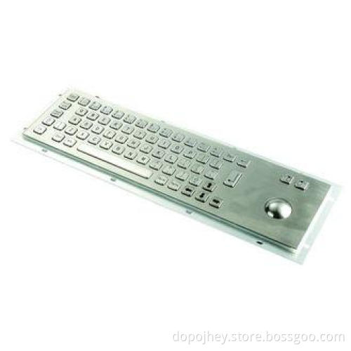 Panel Mount Metal Multi-language Keyboard For ATM / Kiosk ,